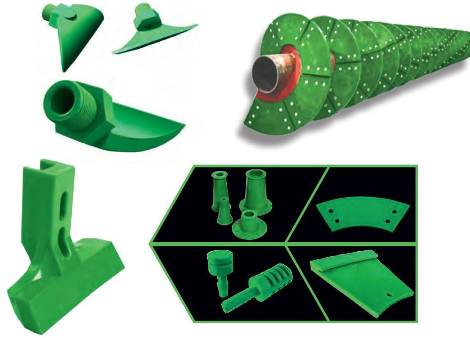 Moulded Polyurethane Wear Parts