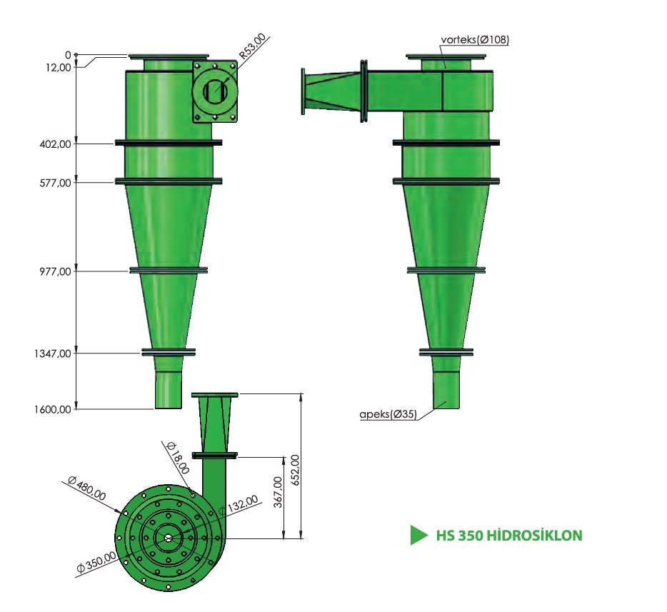 Hidrociclon HS 350